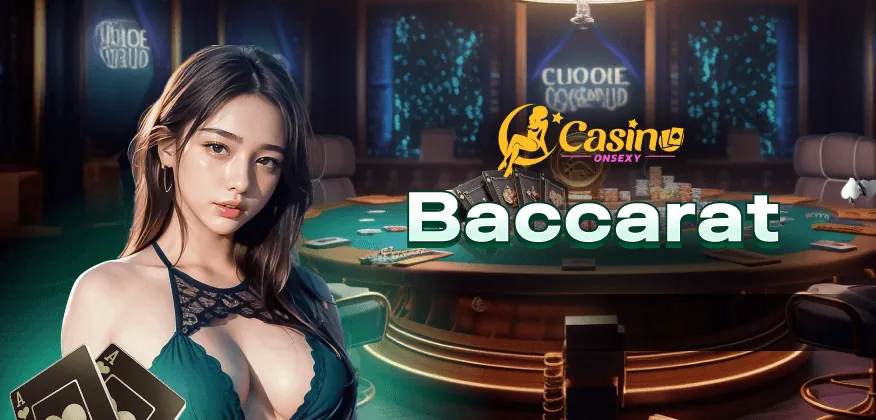 Dealer xinh đẹp đang chia bài tại sảnh Live Casino Onebet